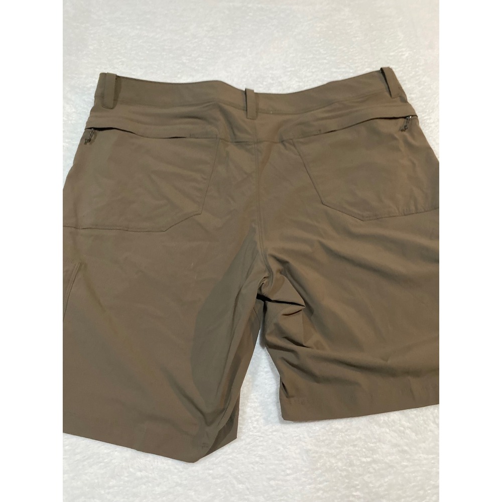LL Bean Cresta Hiking Shorts Mens 42W Dark Cinder Brown UPF 50+ Nylon 506424 NWT - Picture 9 of 9